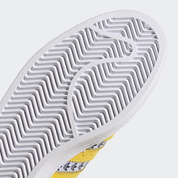 Adidas top superstar amarelo