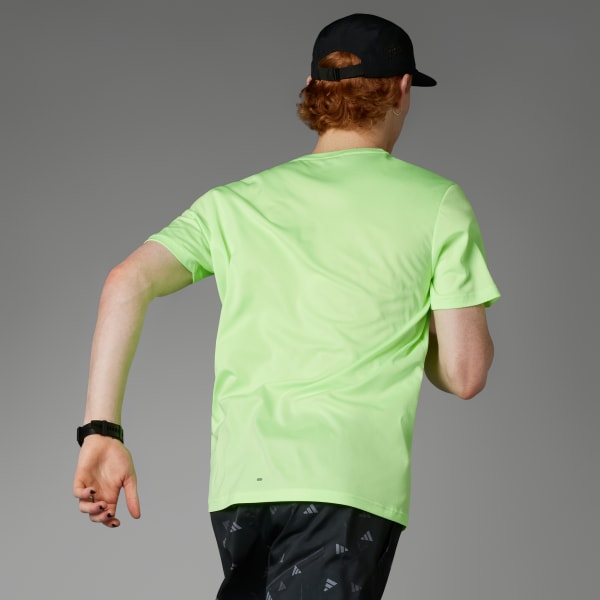 Green Run It Tee