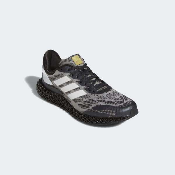 Black adidas 4D Run 1.0 Shoes HJ424