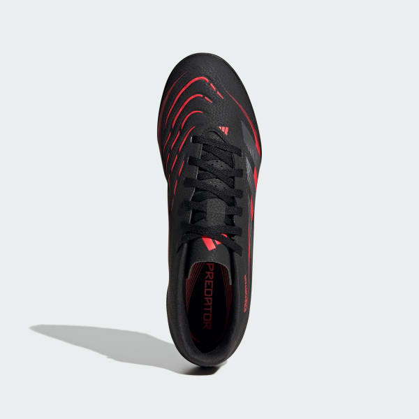 Negro Zapatos de fútbol Predator Club Pasto Sintético