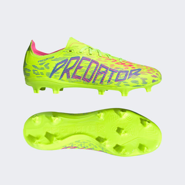 Green Predator League Firm/Multi-Ground Boots