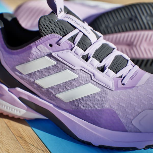 Tênis de quadra Crazyflight 6 - Roxo adidas | adidas Brasil