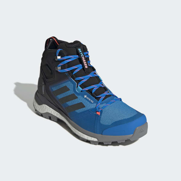 adidas TERREX Skychaser 2 Mid Hiking Shoes - Blue | Men's Hiking US