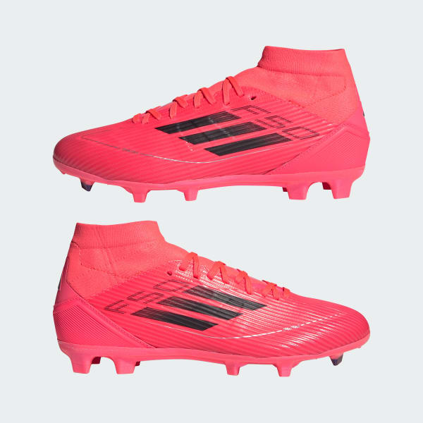 adidas F50 Women s League Mid Cut Firm Multi Ground Cleats Pink Free Shipping with adiClub adidas US