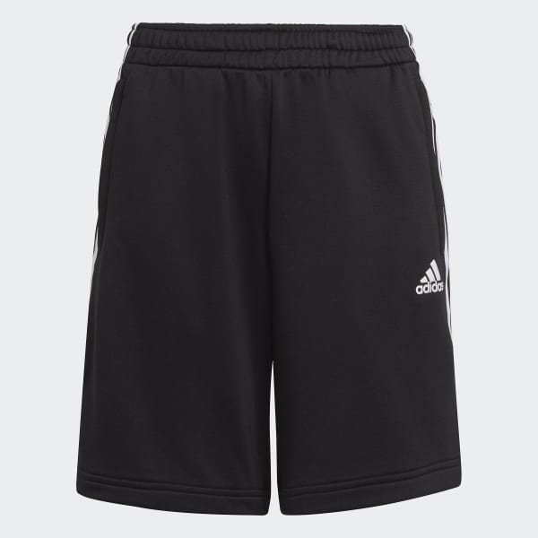 Black AEROREADY Primegreen 3-Stripes Shorts
