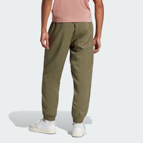 adidas Essentials Small Logo Stanford Pants - Green | adidas Finland