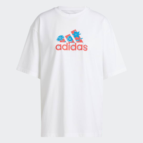 White Flower Pack Badge of Sport Tee