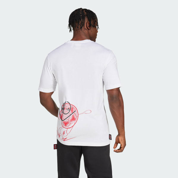 Wit Ajax Amsterdam Graphic T-shirt