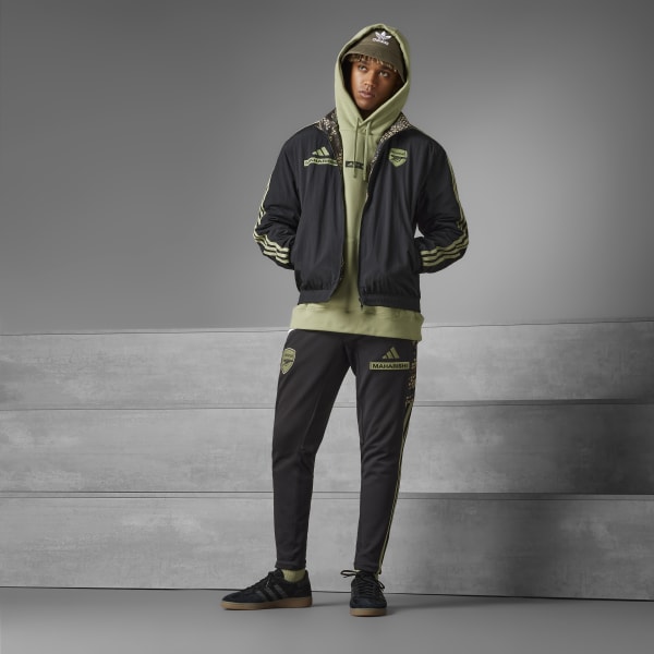 ARSENAL X MAHARISHI X adidasアンセムジャケット adidas Arsenal x Maharishi Anthem Jacket - Black | adidas