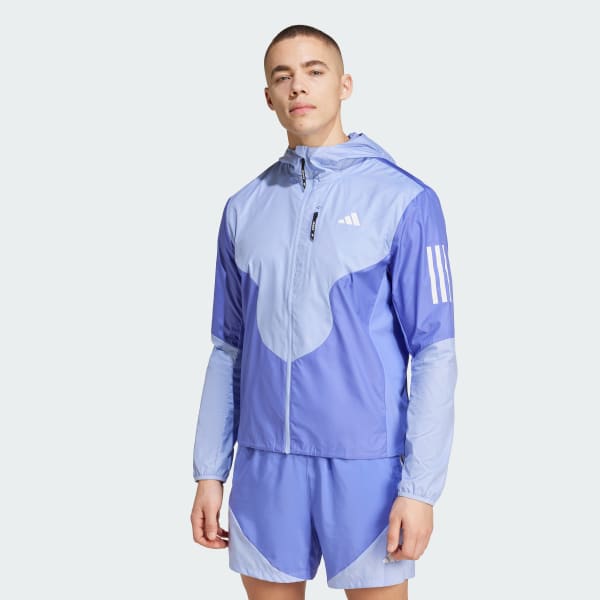 adidas Own the Run AEROREADY Jacket Blue Free Shipping with adiClub adidas Canada