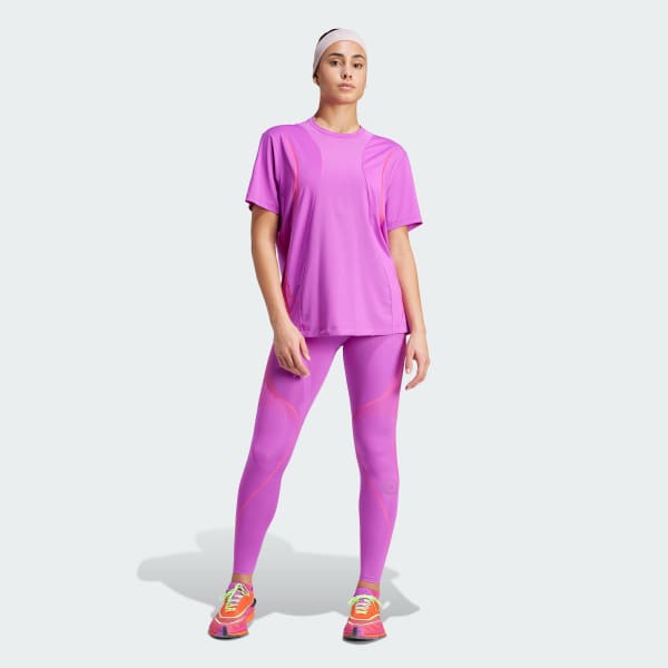 adidas adidas by Stella McCartney TruePace Running Leggings - Pink
