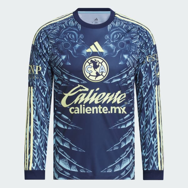 Blue Club América 25/26 Long Sleeve Away Jersey