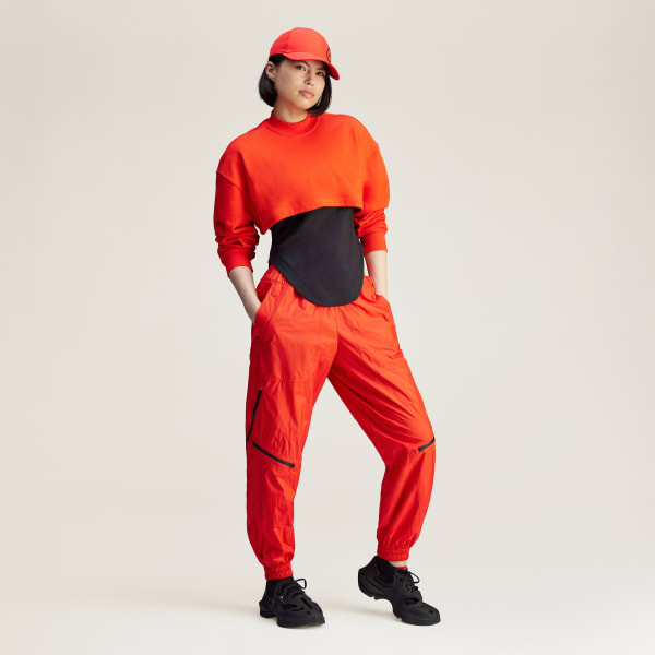 Red adidas by Stella McCartney TrueCasuals Cropped Sweatshirt