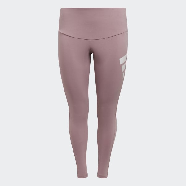 Lila adidas Sportswear Future Icons Leggings (Plus Size) EMI51
