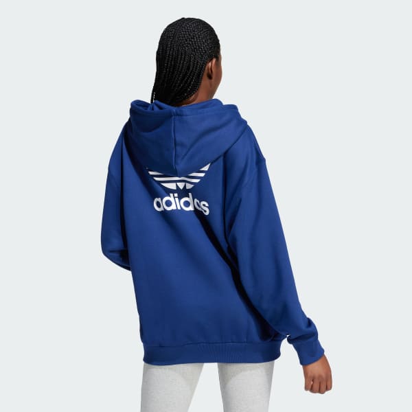 Adidas oversize trefoil hoodie outlet