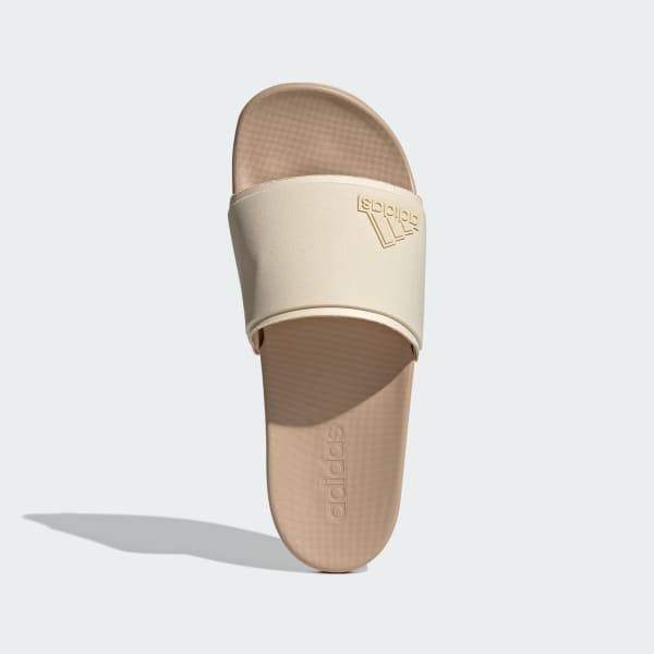 Adidas adilette slides rose gold store