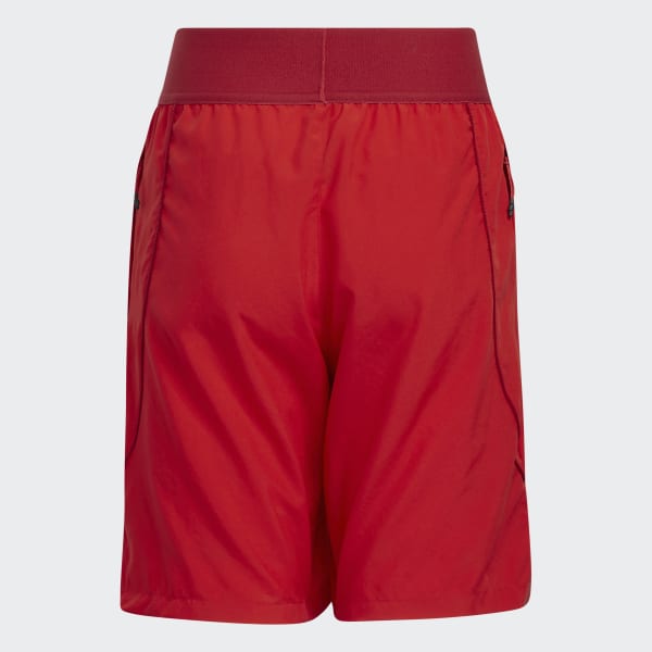 adidas Donovan Mitchell D.O.N. Issue #4 Shorts - Red | Free Shipping ...