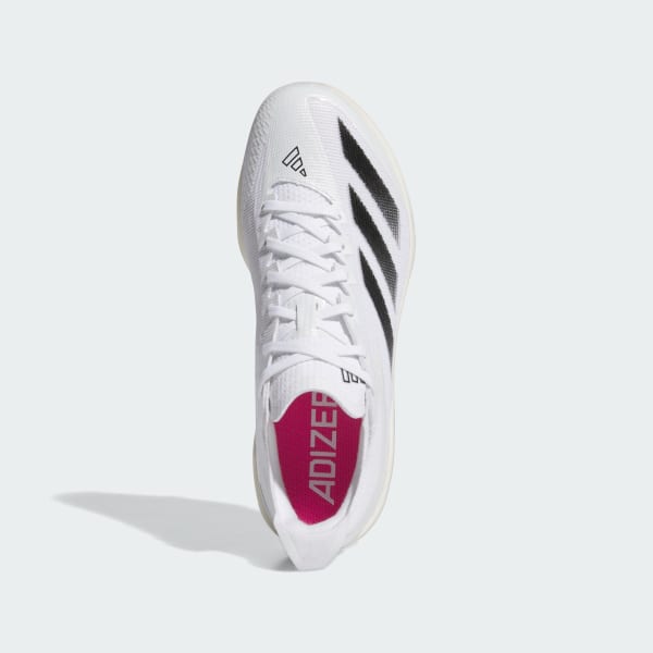 Hvit Adizero Electric+ Baseball Sko med knotter