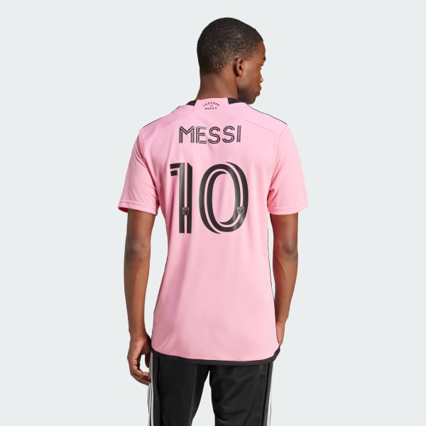 roze Inter Miami CF 24/25 Messi Thuisshirt