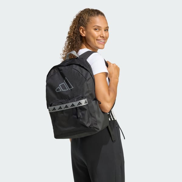 Preto Mochila adidas Clássico Fita