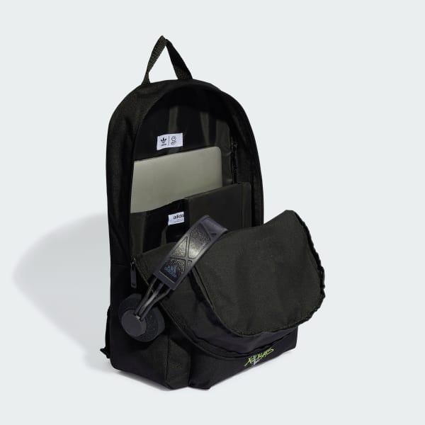 Black Graphic Youth Backpack