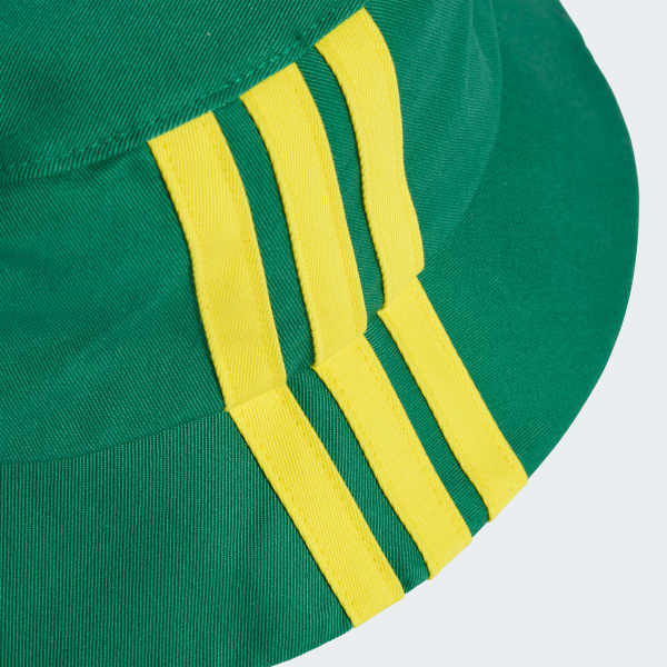 Verde Chapéu Bucket Três Listras