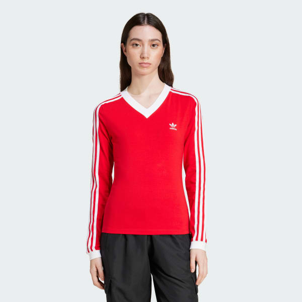 V Neck Long Sleeve Shirt