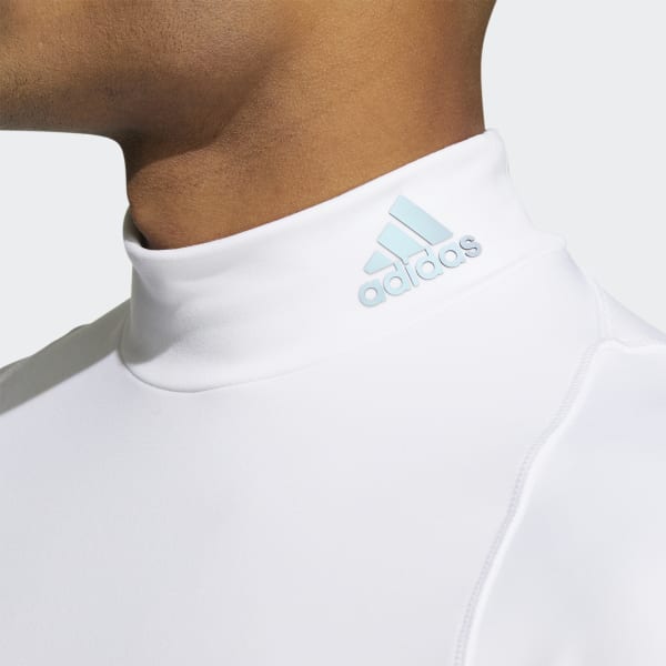White Long Sleeve Baselayer Shirt KS873