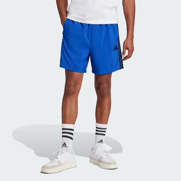 Blue Essential 3-Stripes Chelsea Shorts