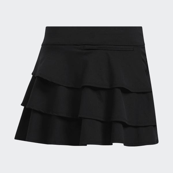 Black Ruffled Skort