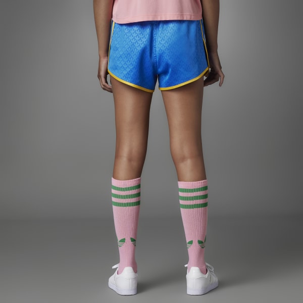 Azul Shorts Adicolor 70S Monogram