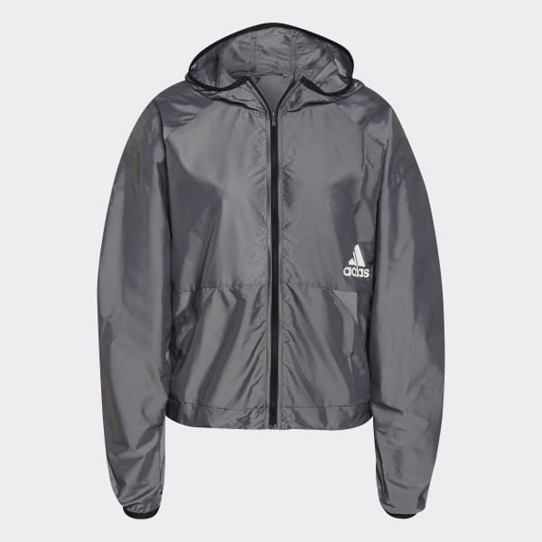 Black You for You Hooded Windbreaker ISD00