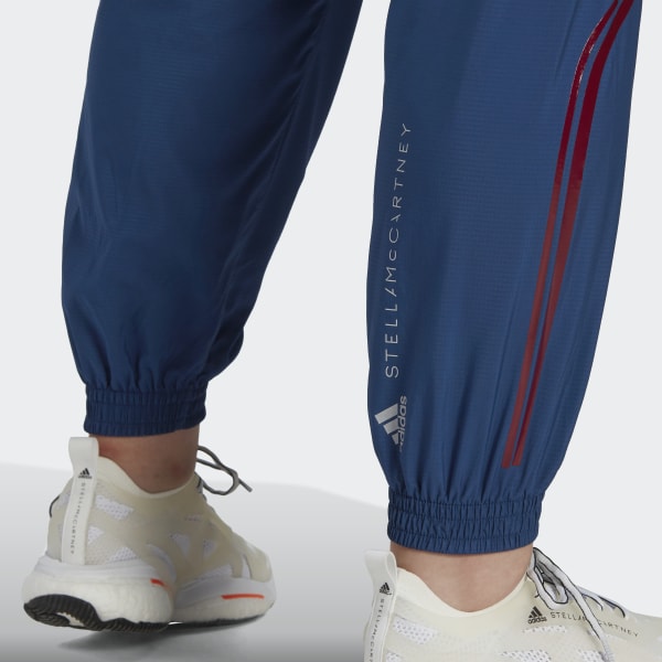 modrá adidas by Stella McCartney TruePace Woven Joggers (Plus Size) N0269