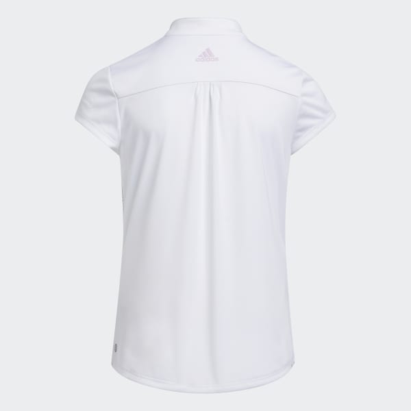 White HEAT.RDY Golf Mock Polo Shirt
