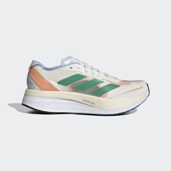 spons uitbarsting Sleutel adidas Adizero Boston 11 Running Shoes - White | Women's Running | adidas US