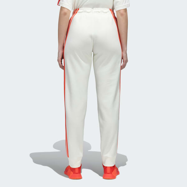 White FUTURE ICONS 3 STRIPES PANTS