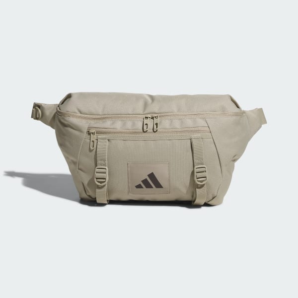 Brown Utility X-body Bag