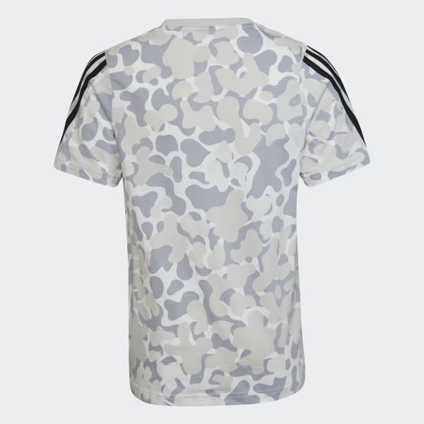 Branco T-shirt 3-Stripes Future Icons