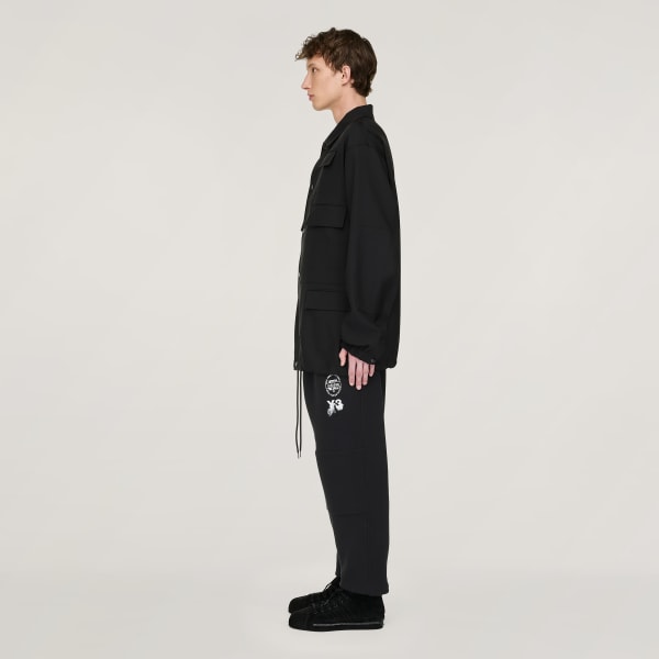 Black Y-3 Sport Uniform Coach Jacket
