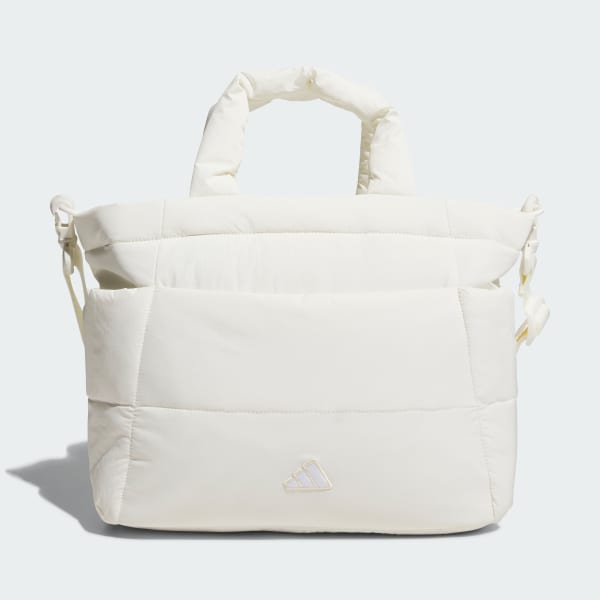 White Quilting Cart Tote Bag