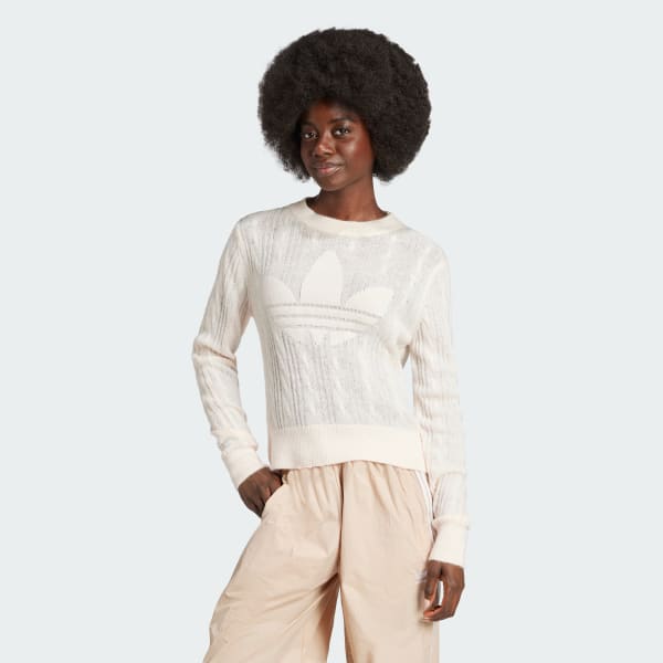 Adidas trefoil jumper sale