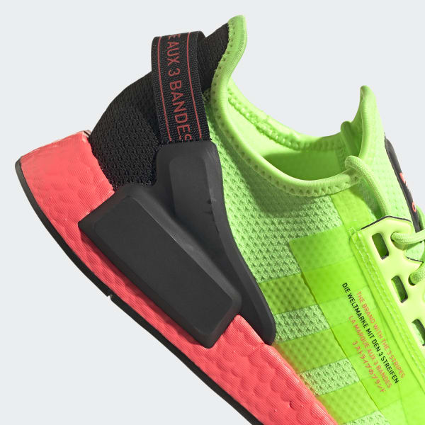adidas aux 3 bandes green and pink