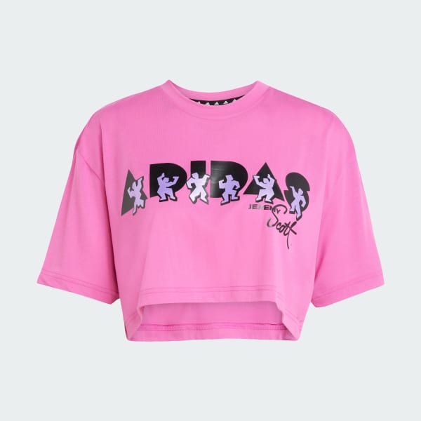 限定品★アディダスオリジナルスｘＢＡＰＥ Ｔｅｅ adidas x Jeremy Scott Tee - Pink | Free Shipping with