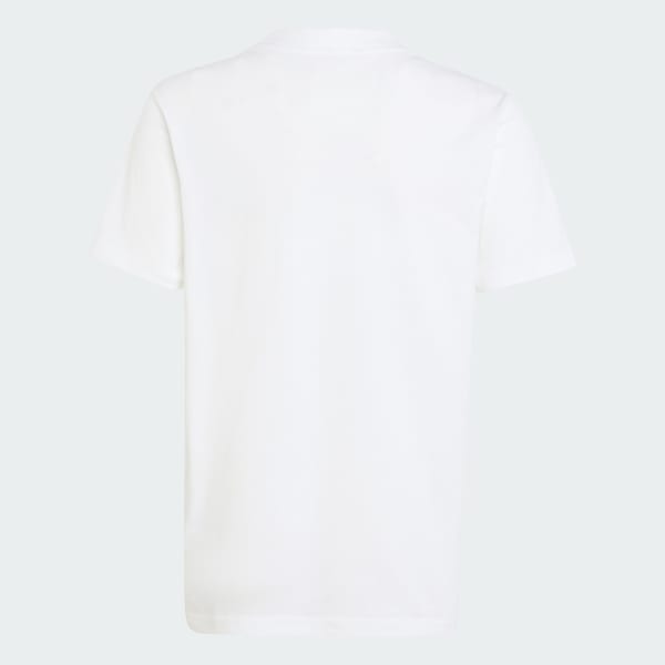 Blanco Remera titular de Argentina para niños