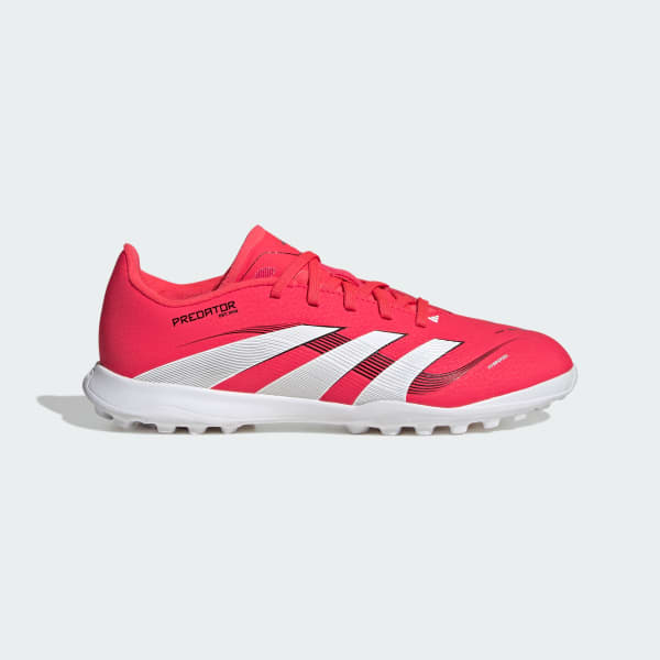 Rood Predator League Turf Voetbalschoenen Kids