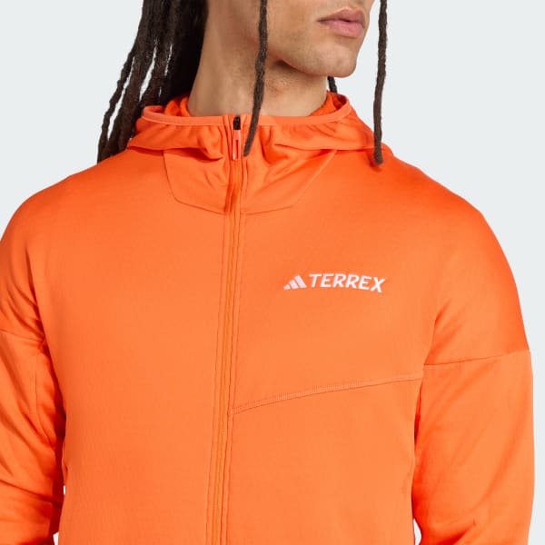 adidas Terrex Xperior CLIMAWARM Light Fleece Hooded Jacket