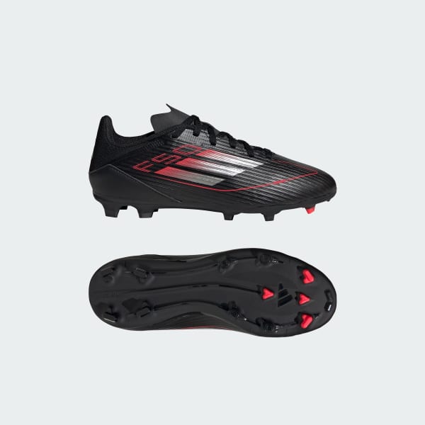cerná Kopačky F50 League Firm/Multi-Ground Kids