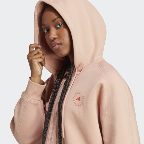 Brązowy adidas by Stella McCartney Cropped Hoodie