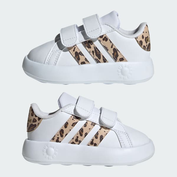 Kids adidas grand court discount