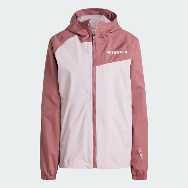 Purple Terrex Multi 2L RAIN.RDY Jacket